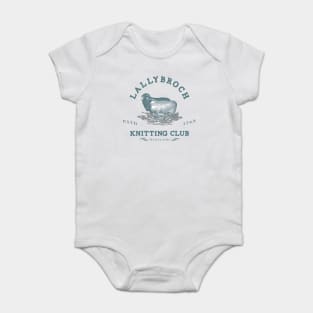 Official Lallybroch Knitting Club Baby Bodysuit